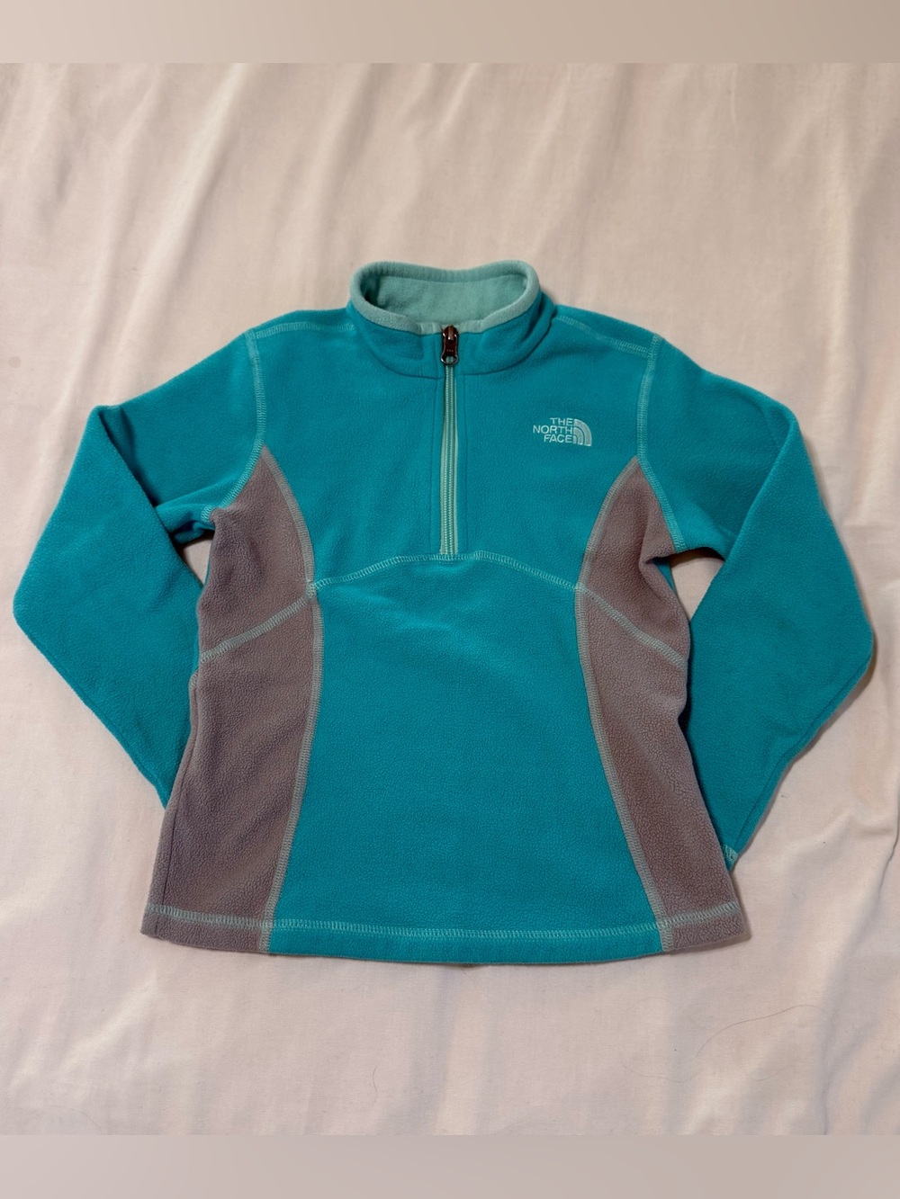 North face fleece quarter zip